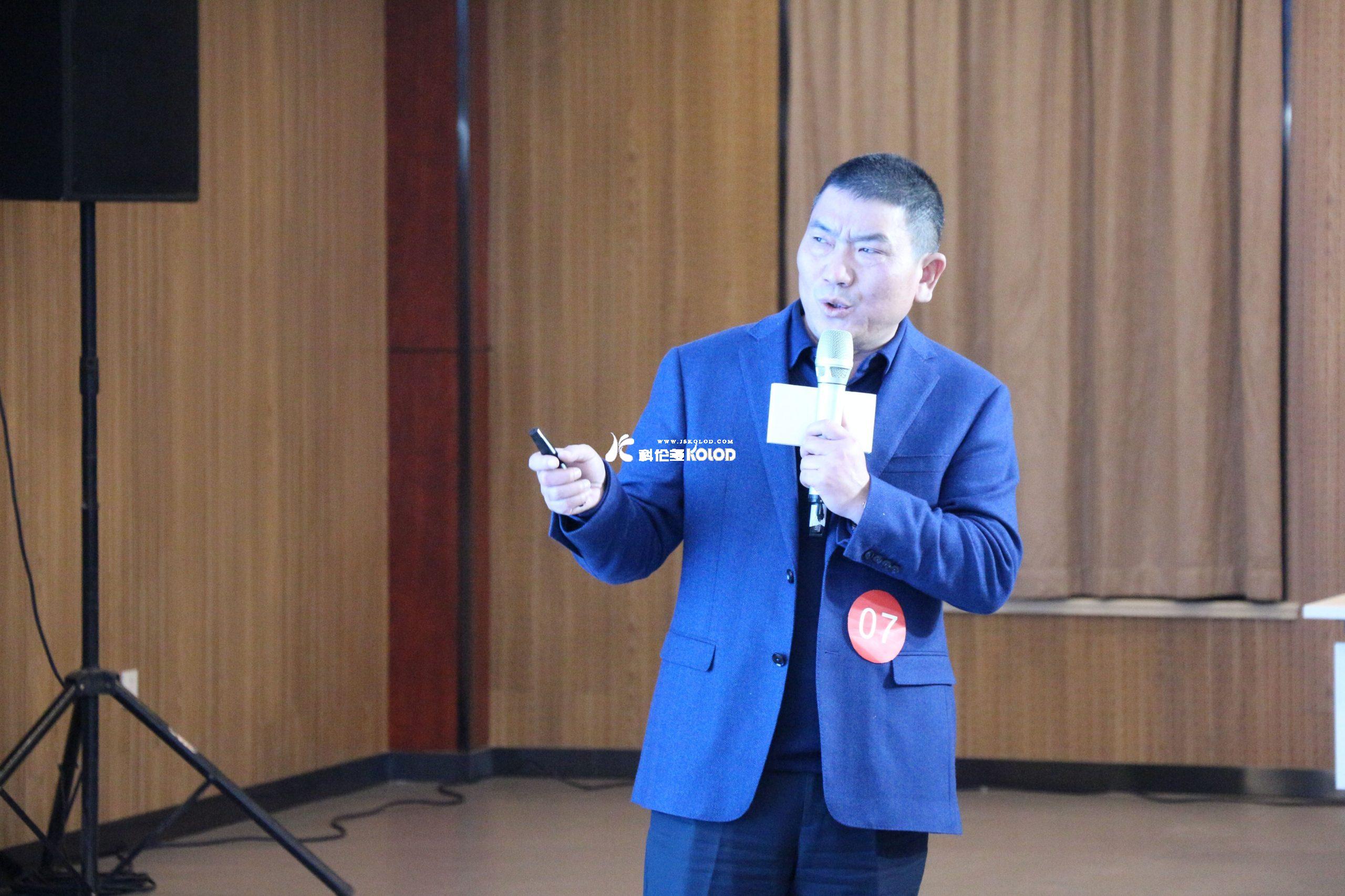 灌云首届主题为“创响灌云、群英汇”人才创新创业大赛落下帷幕，江苏科伦多食品配料有限公司董事长总经理封宽裕荣获成长组冠军