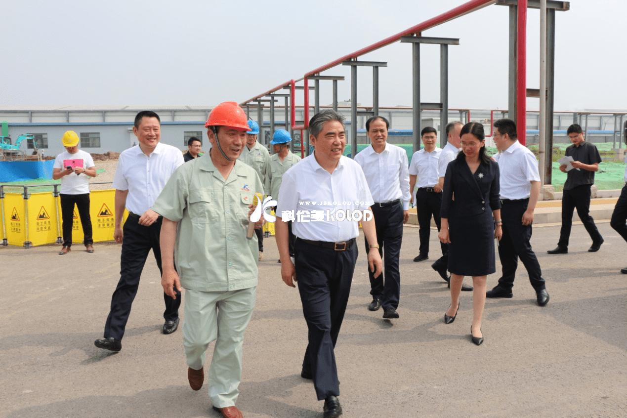 连云港市委书记项雪龙来科洛吉调研